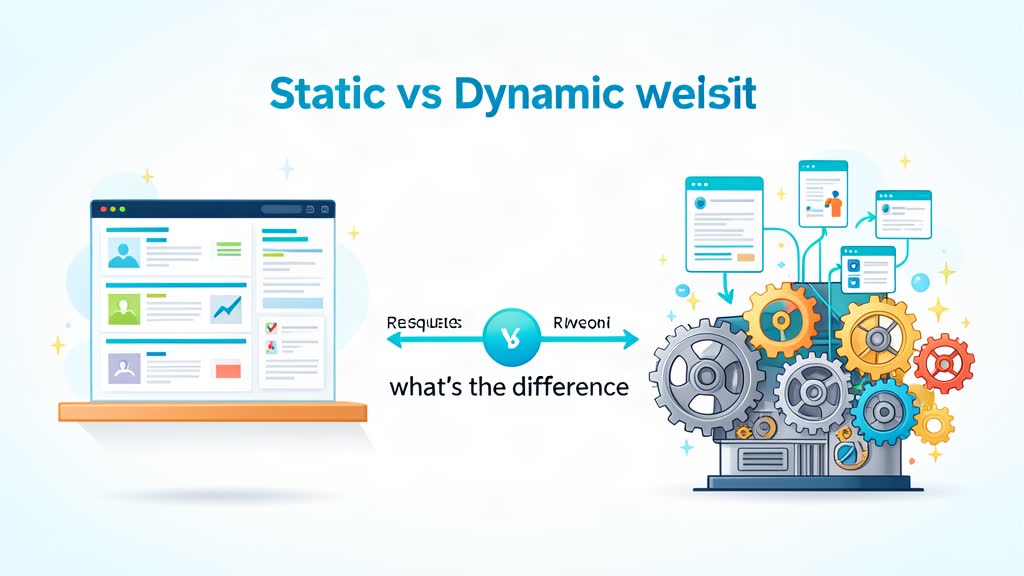 Statička ili dinamička web stranica: u čemu je razlika?