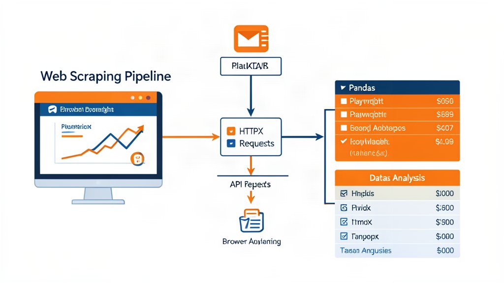 How to Build a Scraping Pipeline With Playwright, HTTPX, and Pandas